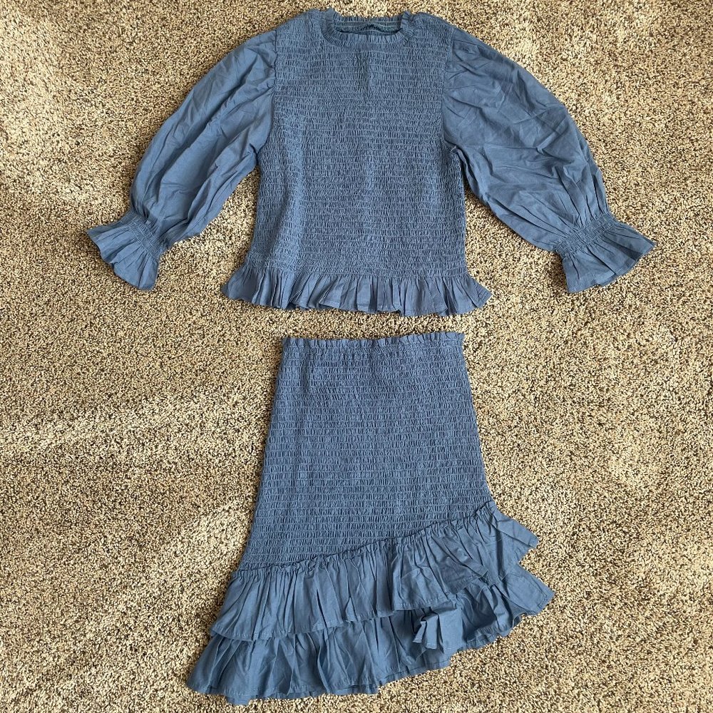 Brunch Club Small Blue Set